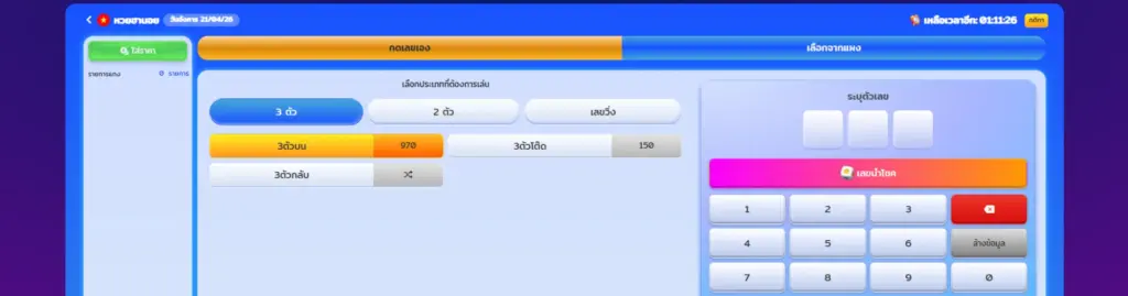 แผงตัวเลข